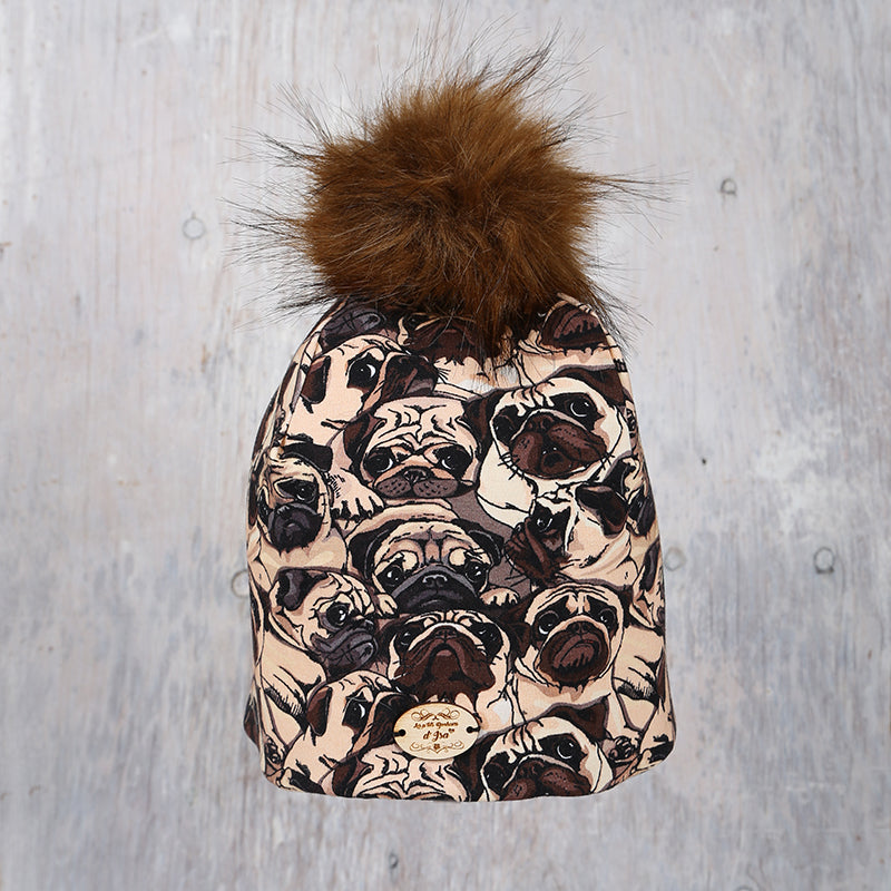 TUQUE - CHIEN PUGGY