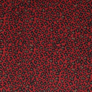 Bandeau noeud: léopard rouge